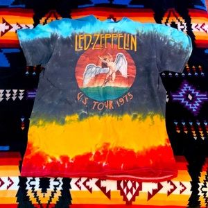 Tie dye Led Zeppelin T-shirt!!